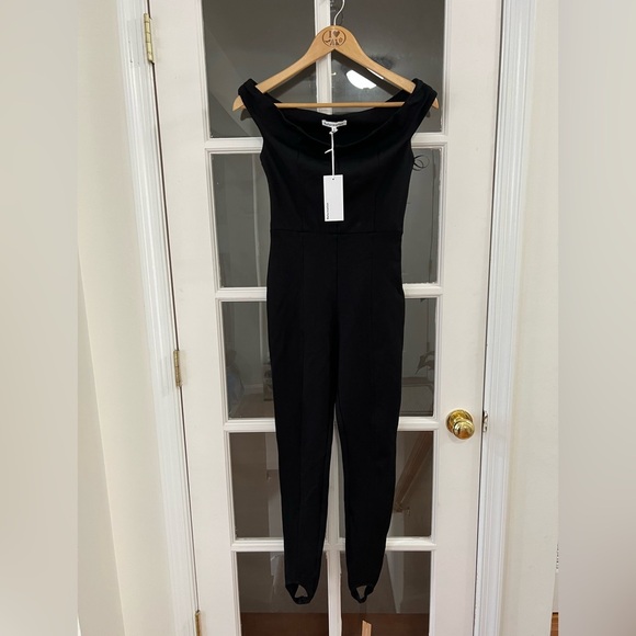Reformation Ryden Knit Jumpsuit - Size S - NWT - black - Picture 1 of 9